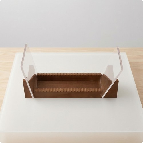 Vinyl stand with acrylic - stand,