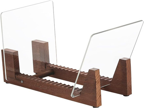 Wood vinyl record storage - wood,