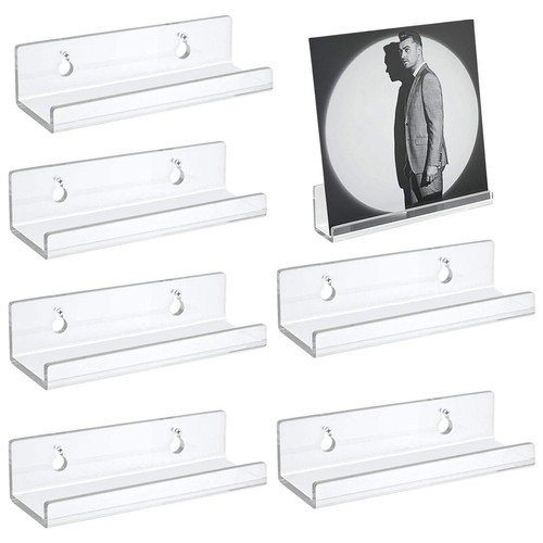 Acrylic record shelf - acrylic,