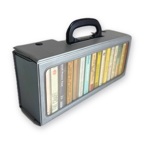 Vintage grey cassette tape - grey,