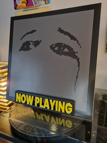 Vinyl record now playing - record,
