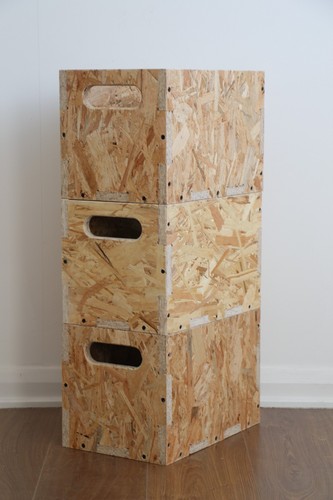 Vinyl record holder - holder, osb