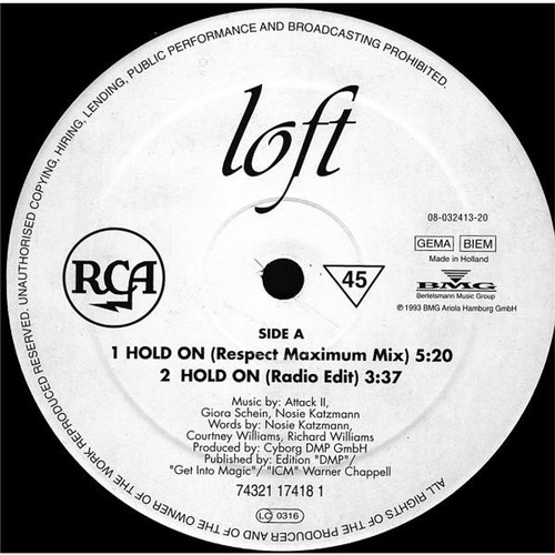 Loft hold vinyl - on, (vinyl