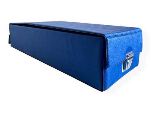 Vintage 1980s royal blue - 1980s, vinyl